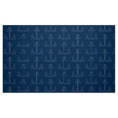 Nautical Anchor Pattern Navy Blue Stof (Fat Quarter)