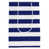 Nautical Anchor Personalized Birthday Medium Cadeauzakje (Achterkant)