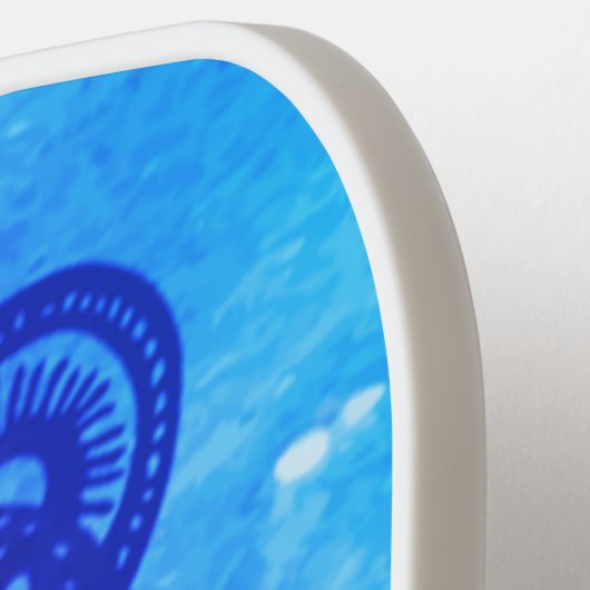 Nautical Anchor Personalized Name Pickleball Paddle (Links Detail)