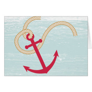 Nautical Anchor Rope All Occasion Card