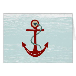 Nautical Anchor Rope All Occasion Kaart