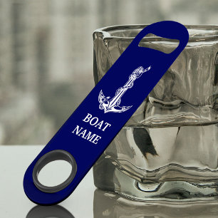 Nautical Anchor Rope Boat Name Speed Flessenopener