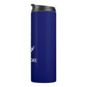  Nautical Anchor Rope Boat Name Thermosbeker (Geroteerd rechts)