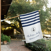 Nautical Anchor & Rope Family Beach House