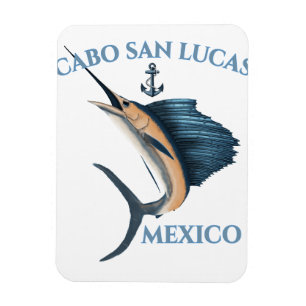 Nautical Anchor Sailfish Cabo San Lucas Magneet