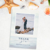 Nautical Anchor Waterverf Ocean Bedankkaart