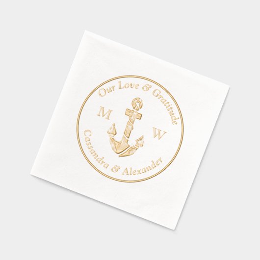 Nautical Anchor Wedding (Gauche)