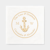 Nautical Anchor Wedding (Recto)