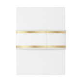 Nautical Anchor Wedding Uitnodigingen Wikkel (Achterkant Voorbeeld)