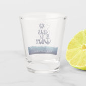 Nautical Anchor ZEEEN the DY Personalized Shot Glas (Achterkant)