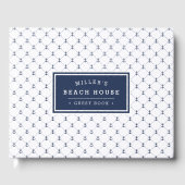 Nautical Anchors | Beach House Gastenboek (Voorkant)