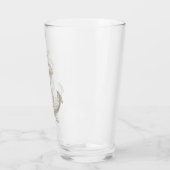 Nautical Anker Pint (Lt tan) Glas (Links)