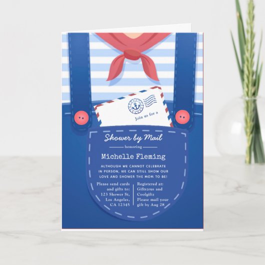 Nautical Baby Boy Shower by Mail (Voorkant)