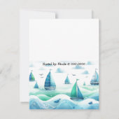 Nautical Baby Boy Shower Invitation (Dos)