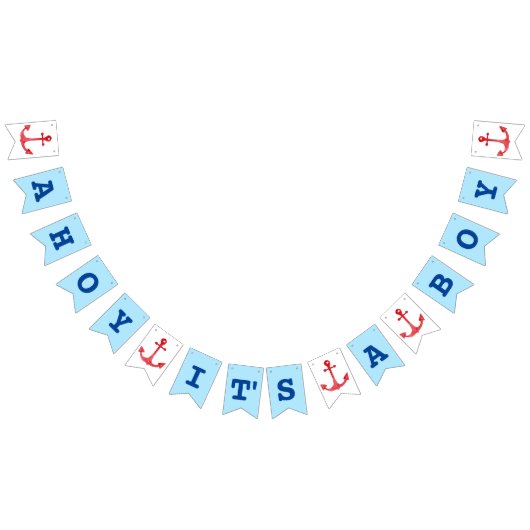 Nautical Baby Bunting Vlaggetjes (Alle)