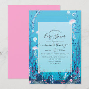 Nautical Baby Shower Onder de Zee Kaart