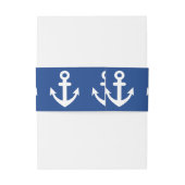 Nautical Bachelorette Weekend Uitnodigingen Wikkel (Achterkant Voorbeeld)