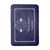 Nautical Bath Mat (Voorkant Verticaal)