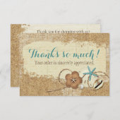 Nautical Beach Seashell & Sand Boutique Merci (Devant / Derrière)