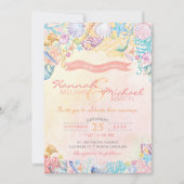 Nautical Beach Wedding Invitation (Devant)