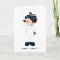 Nautical Birthday Party foto van Little Navy Boy