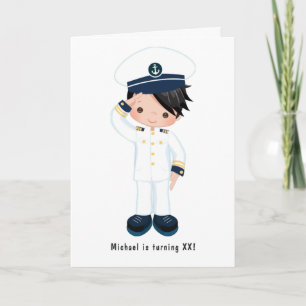 Nautical Birthday Party foto van Little Navy Boy