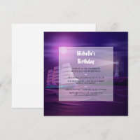 Nautical Birthday Party Invitation