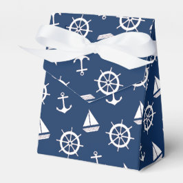 Nautical Blue Anchor Cadebox Bedankdoosjes
