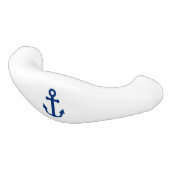 Nautical Blue Anchor Keramische Ladegreep (Gekanteld)