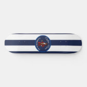 Nautical Blue Boy Pirate Skateboard (Horizontaal)