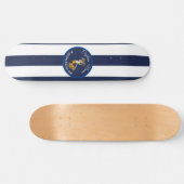 Nautical Blue Boy Pirate Skateboard (Horz)