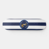 Nautical Blue Boy Pirate Skateboard (Horz)