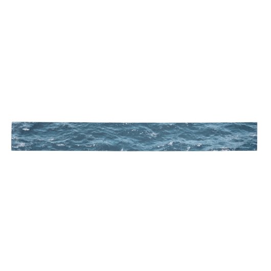 Nautical Blue Ocean Water Lint (Voorkant)