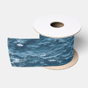 Nautical Blue Ocean Water Lint