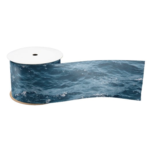 Nautical Blue Ocean Water Lint (Spoel)