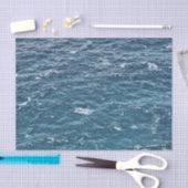 Nautical Blue Ocean Water Tissuepapier (Craft)