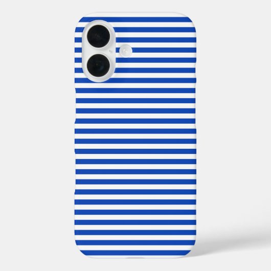 Nautical Blue Stripes Case-Mate iPhone Case (Achterkant)