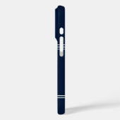 Nautical Boat Anchor and Name Custom Case-Mate iPhone Case (Achterkant / Links)