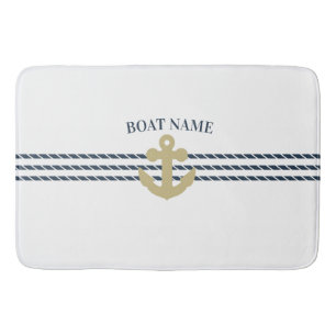 Nautical Boat Anchor, touw Badmat