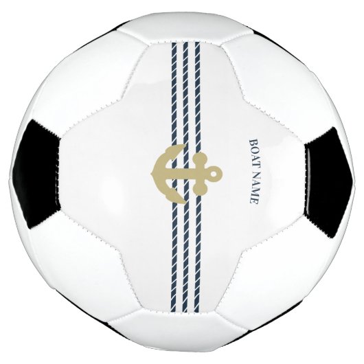 Nautical Boat Anchor, touw Voetbal (Gedraaid)