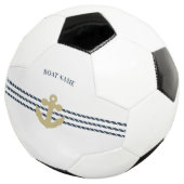 Nautical Boat Anchor, touw Voetbal (Drie kwart)