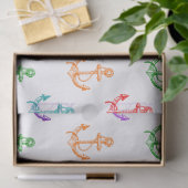 Nautical Boat Anchors Patroon Tissuepapier (Geschenk)
