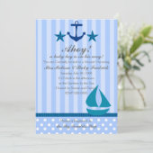 Nautical Boy Kaart (Staand voorkant)