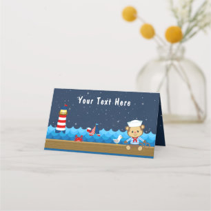 Nautical Boy Monkey Red and Navy Birthday Party