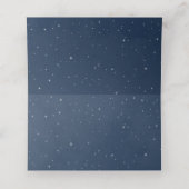 Nautical Boy Monkey Red en Navy Baby shower (Binnenkant ongevouwen)