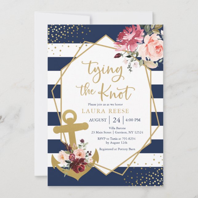 Nautical Bridal Shower (Voorkant)