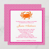 Nautical Bridal Shower Uitnodiging (Voorkant / Achterkant)