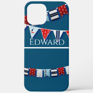 Nautical Bunting iPhone 12 Pro Max Hoesje