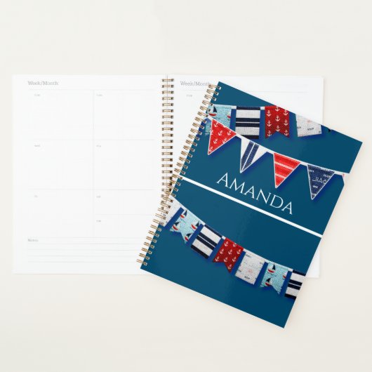 Nautical Bunting Planner (Display)