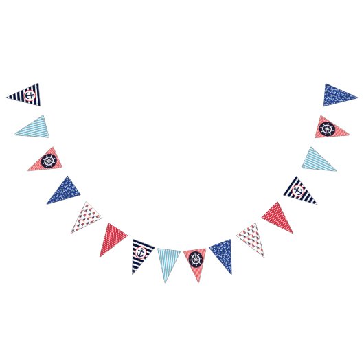 Nautical Bunting. Vlaggetjes (Alle)